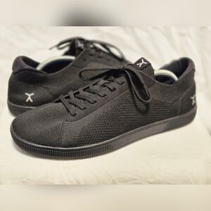 Flux Footwear Unisex Adapt Knit Trainer Sneaker,Black/Black 11.5M/12.5W